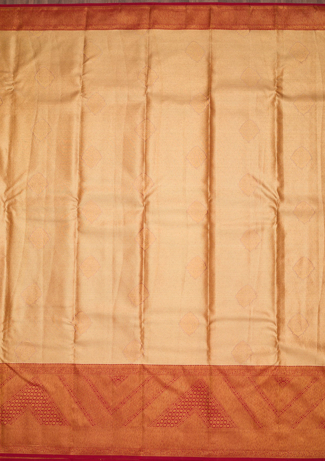 Gold Zariwork Tissue Silk Saree-Koskii