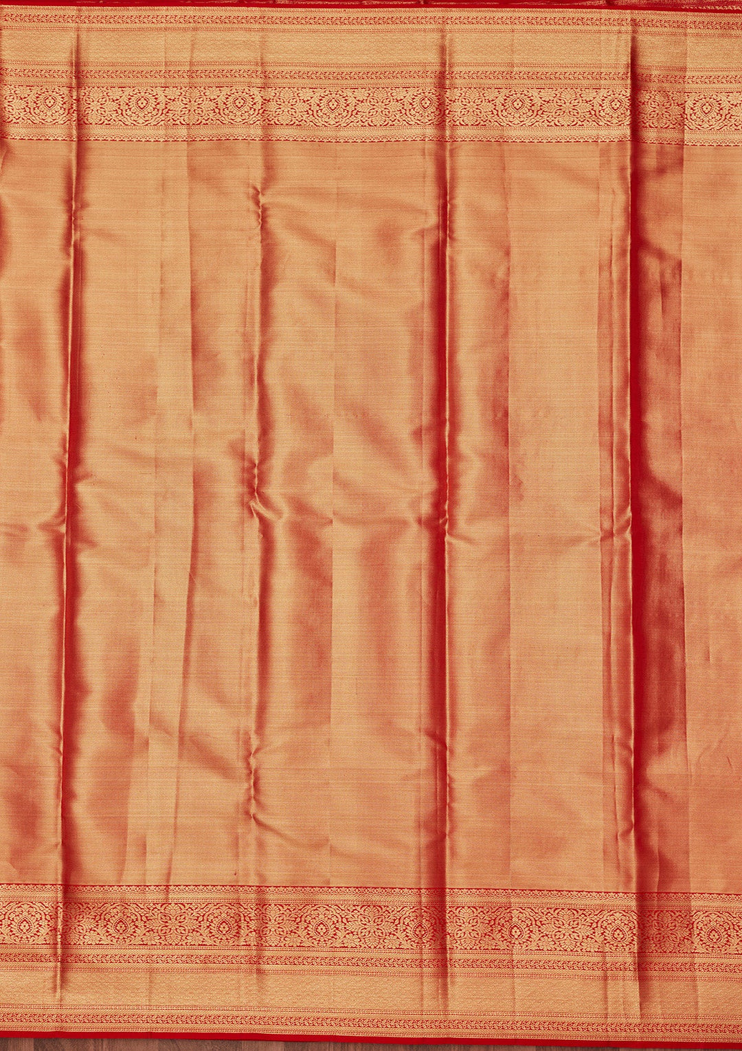 Light Brown Zariwork Tissue Silk Saree-Koskii