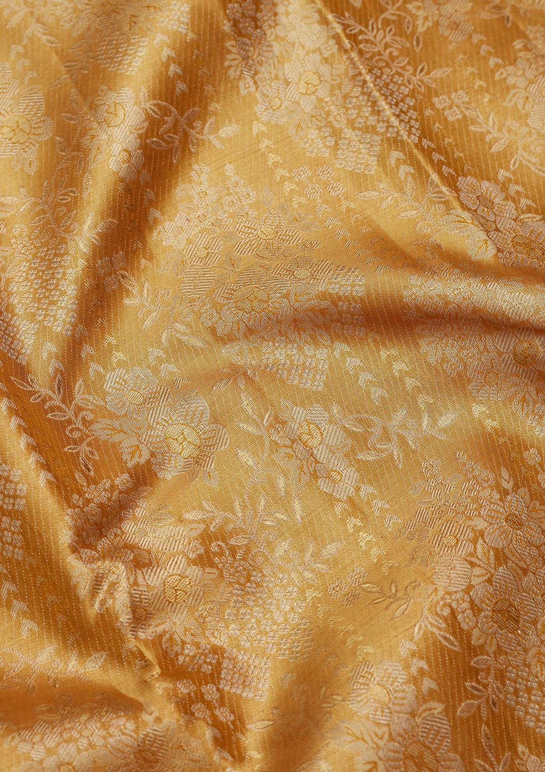 Gold Zariwork Tissue Silk Saree-Koskii