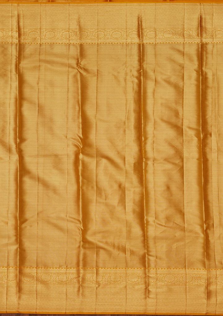Gold Zariwork Tissue Silk Saree-Koskii