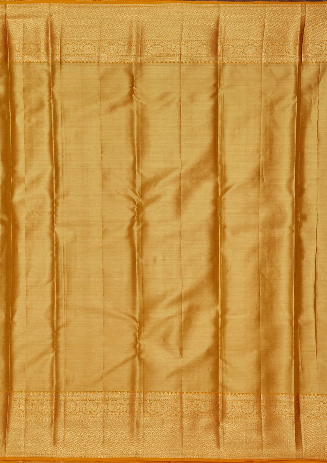 Mustard Zariwork Tissue Silk Saree-Koskii