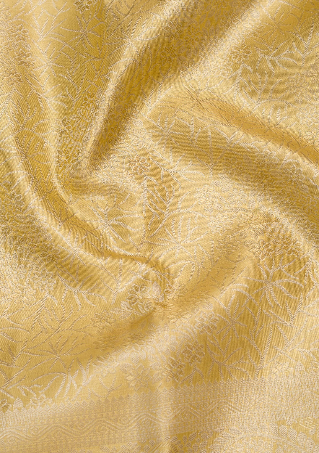 Pista Green Zariwork Tissue Silk Saree-Koskii