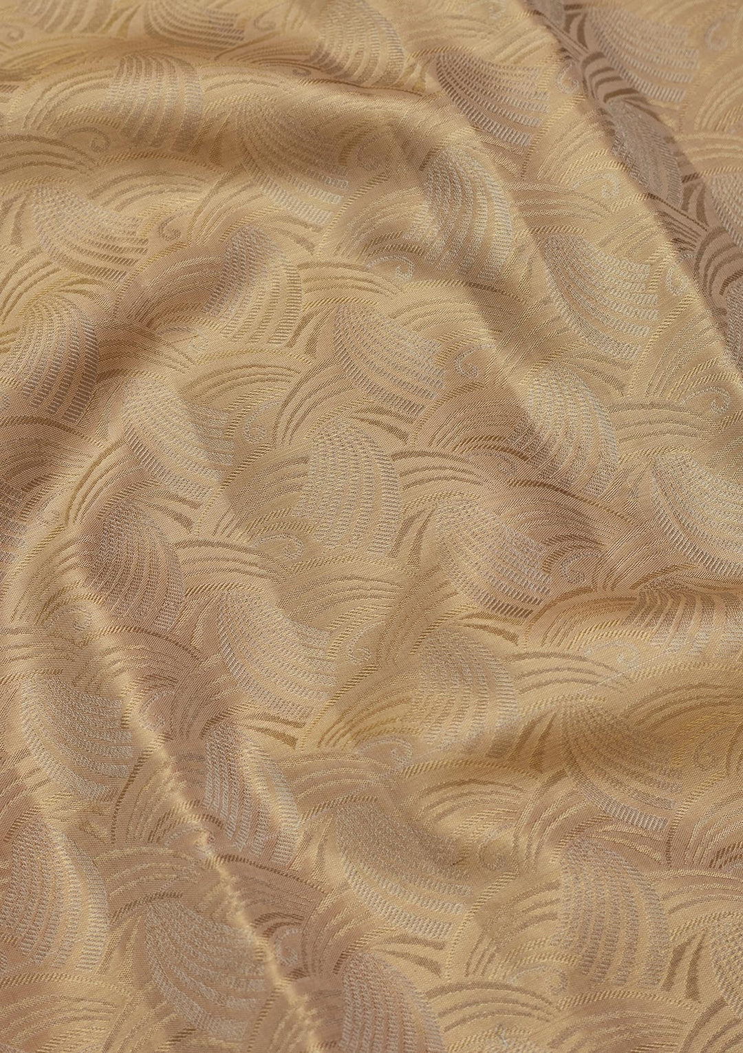 Gold Zariwork Tissue Silk Saree-Koskii