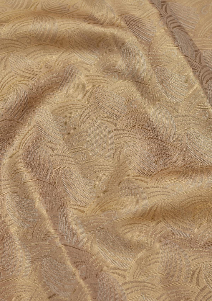 Gold Zariwork Tissue Silk Saree-Koskii