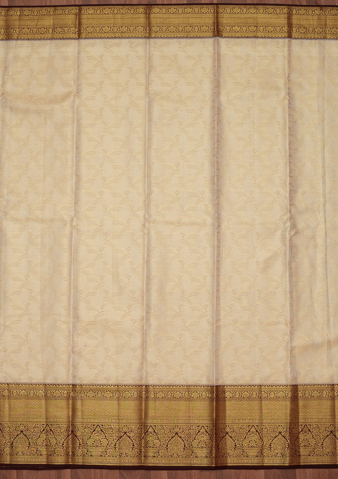 Gold Zariwork Tissue Silk Saree-Koskii