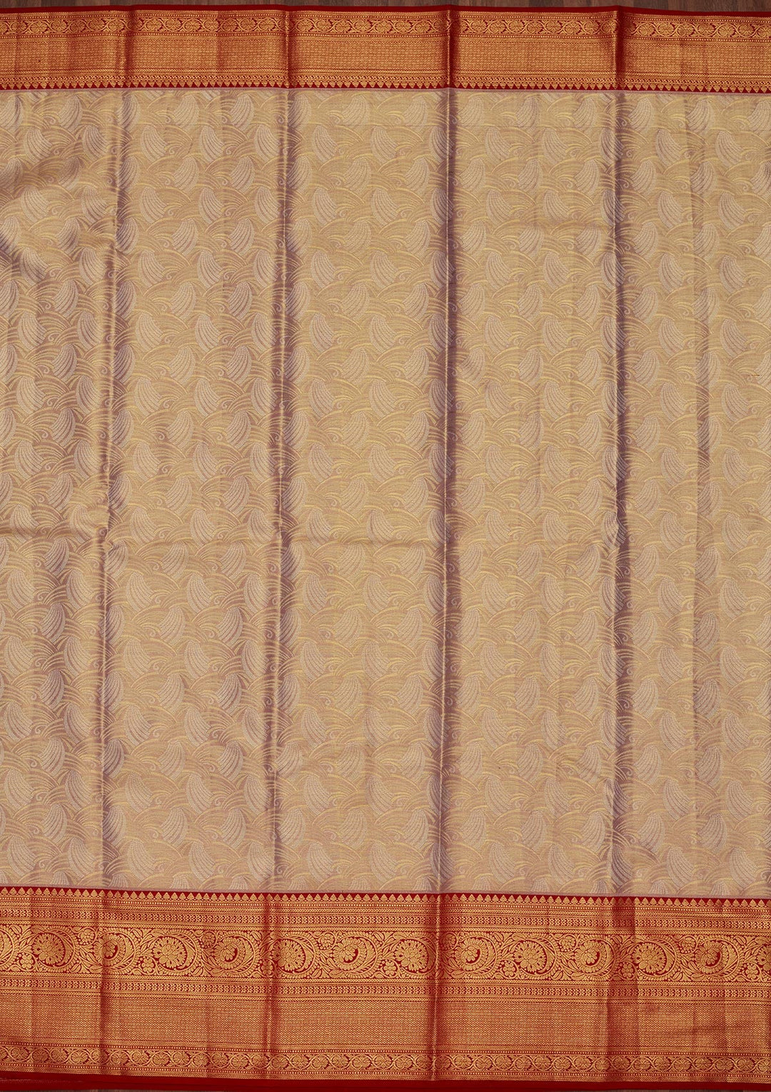 Gold Zariwork Tissue Silk Saree-Koskii