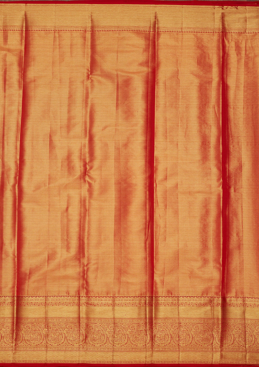 Peacock Blue Zariwork Tissue Silk Saree-Koskii