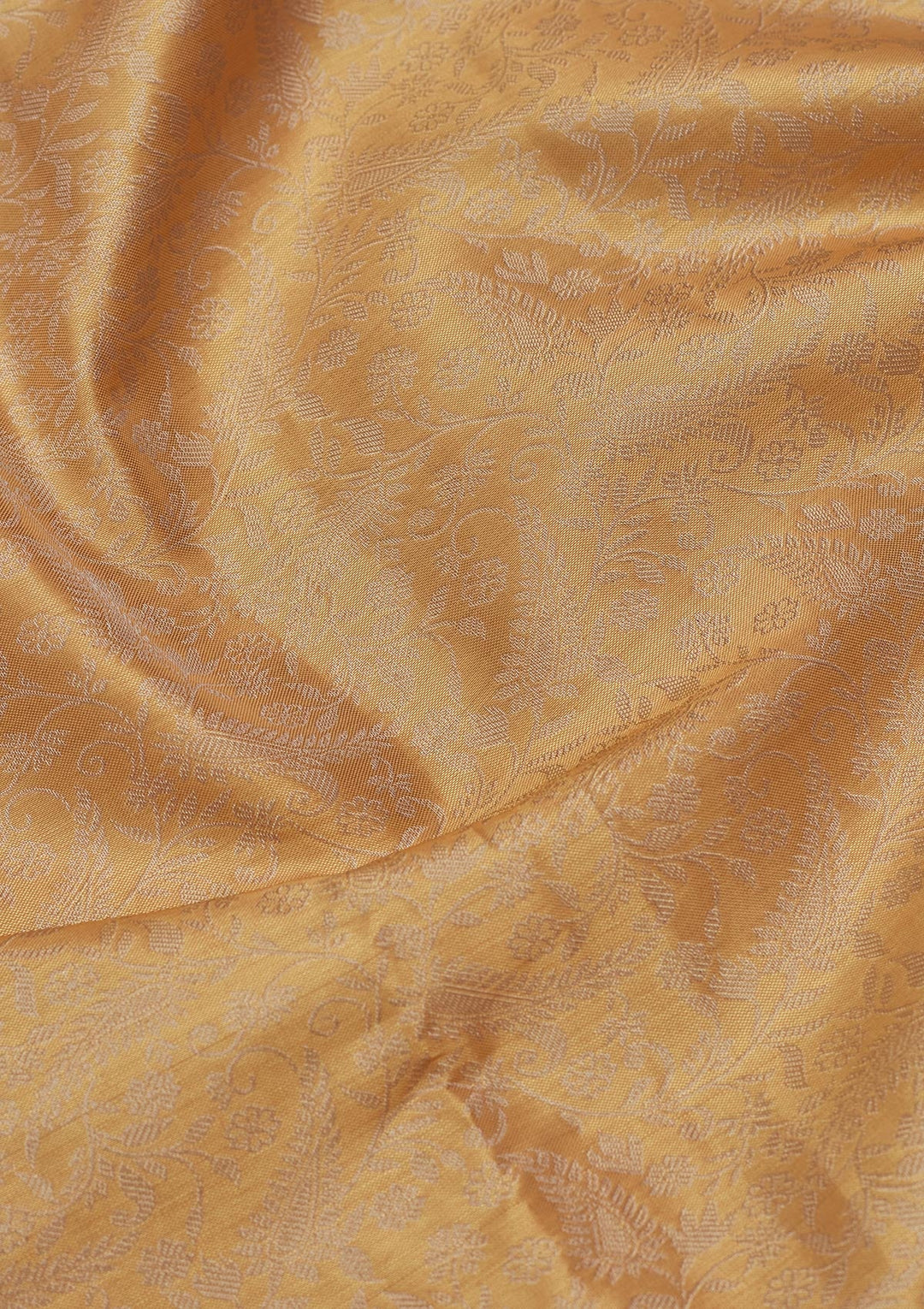 Gold Zariwork Tissue Silk Saree-Koskii
