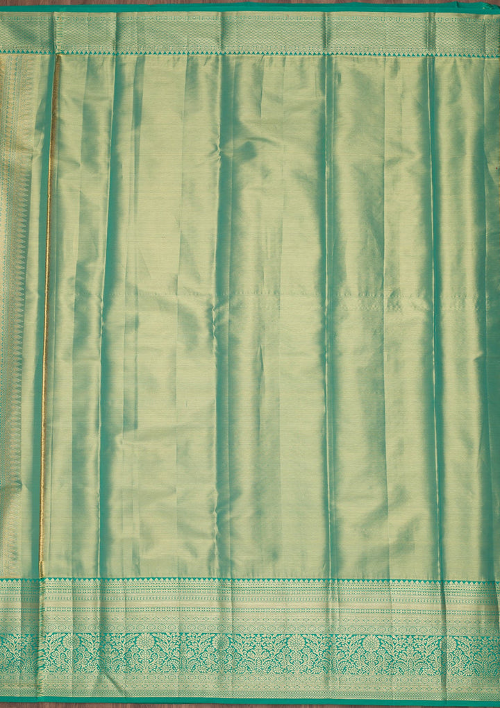 Mauve Zariwork Tissue Silk Saree-Koskii