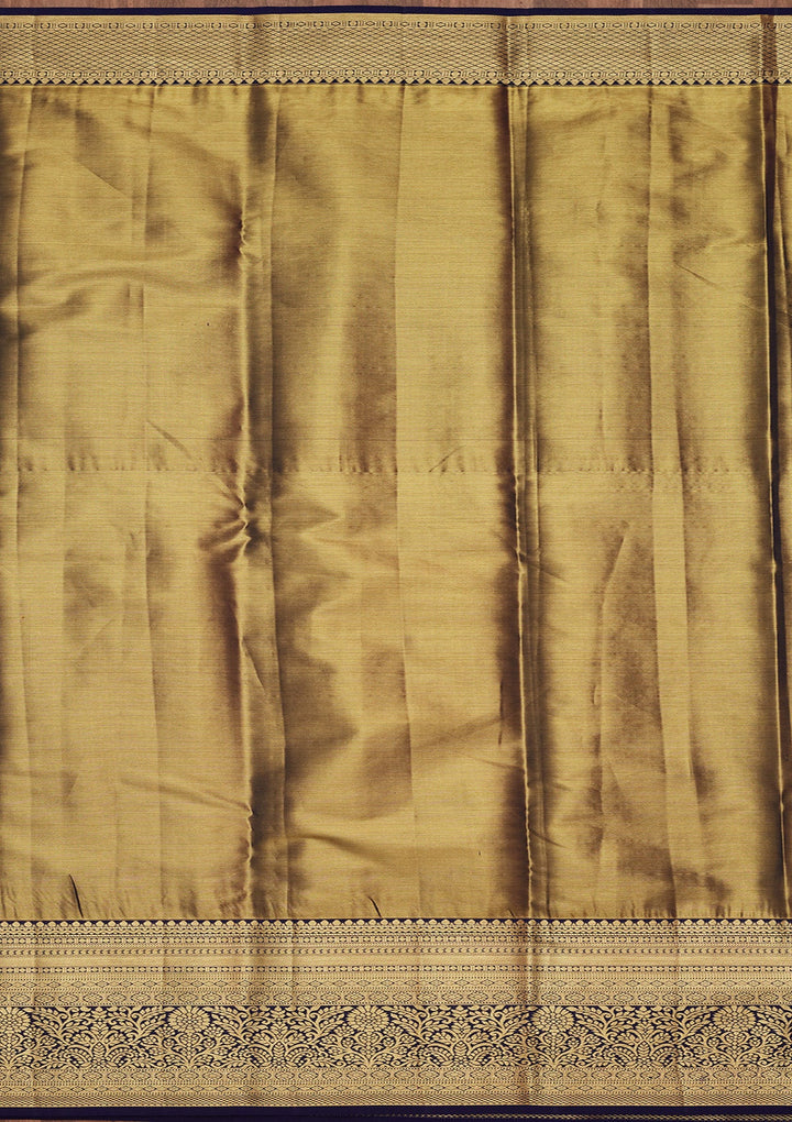 Peach Zariwork Tissue Silk Saree-Koskii