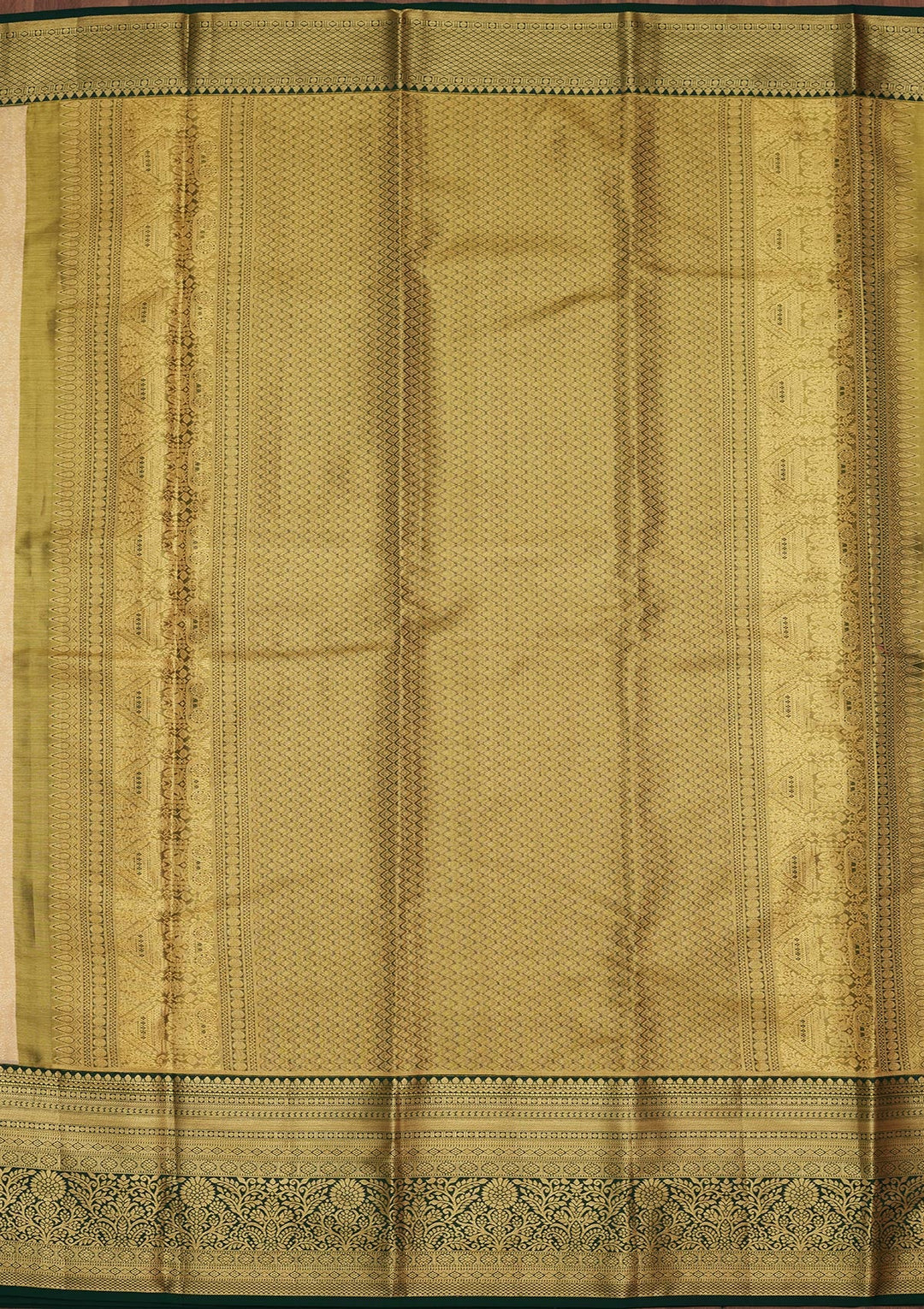 Gold Zariwork Tissue Silk Saree-Koskii