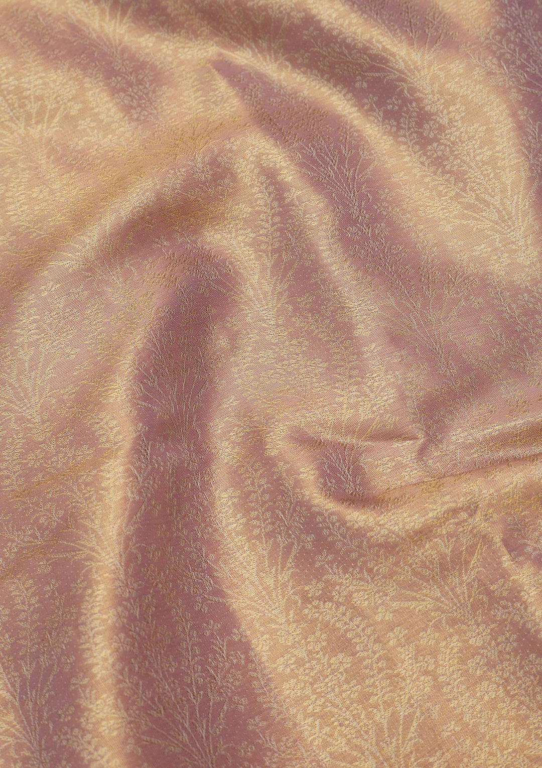 Mauve Zariwork Tissue Silk Saree-Koskii