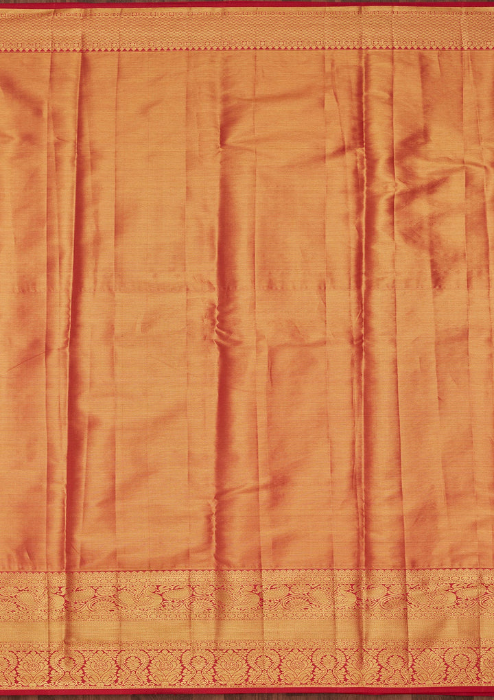 Pista Green Zariwork Tissue Silk Saree-Koskii