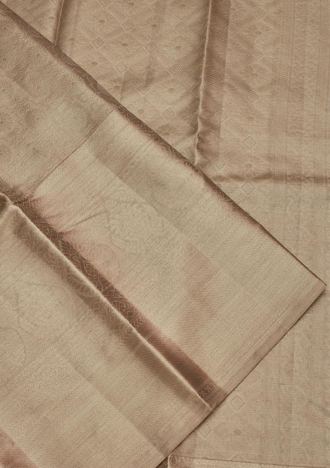 Gold Zariwork Tissue Silk Saree-Koskii