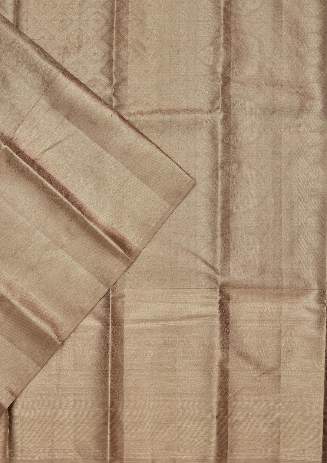 Gold Zariwork Tissue Silk Saree-Koskii