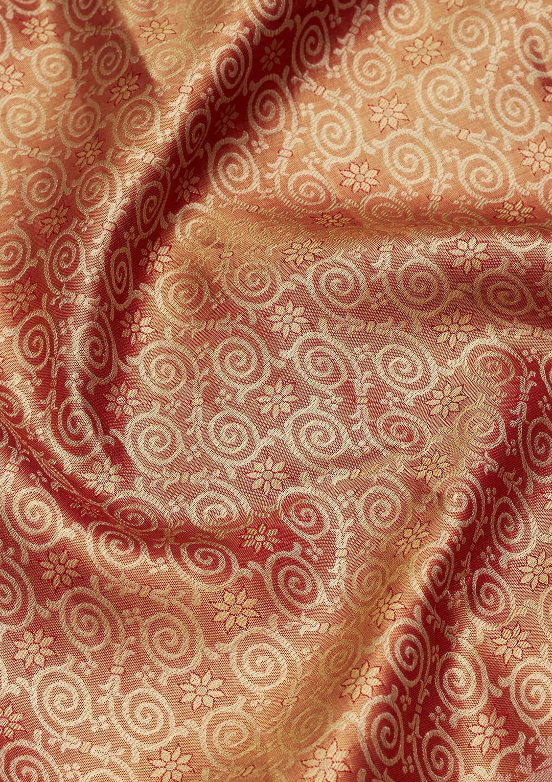 Mauve Zariwork Tissue Silk Saree-Koskii