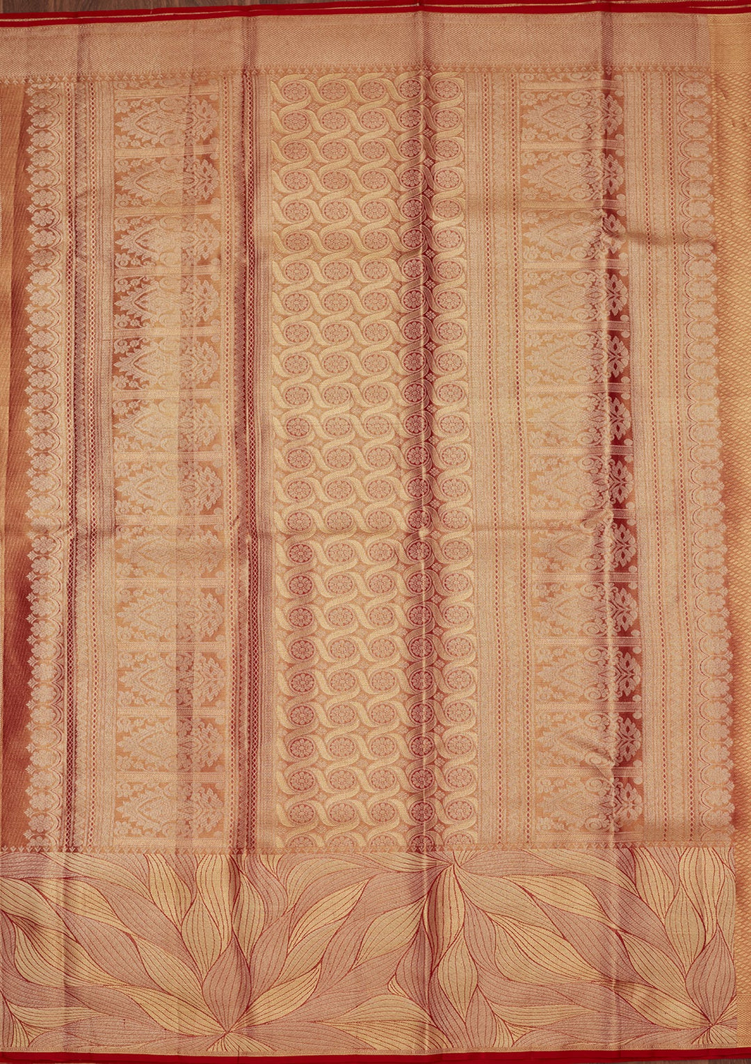 Mauve Zariwork Tissue Silk Saree-Koskii
