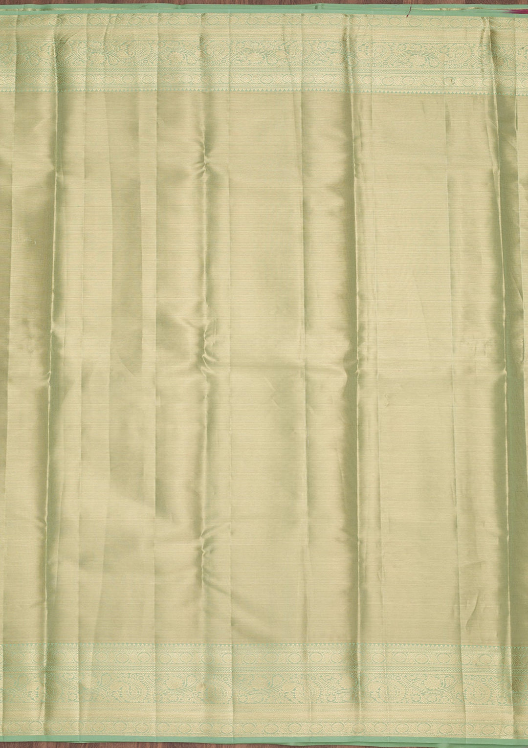 Pista Green Zariwork Tissue Silk Saree-Koskii