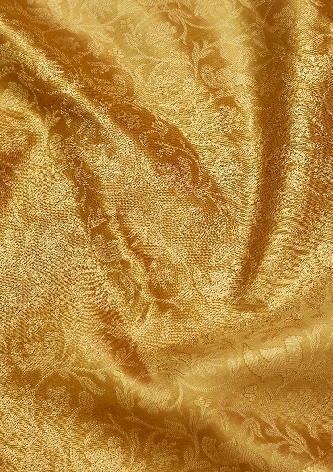 Gold Zariwork Tissue Silk Saree-Koskii