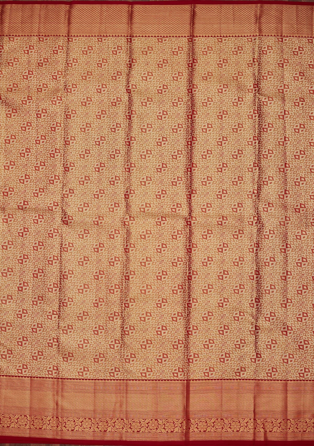 Mauve Zariwork Tissue Silk Saree-Koskii