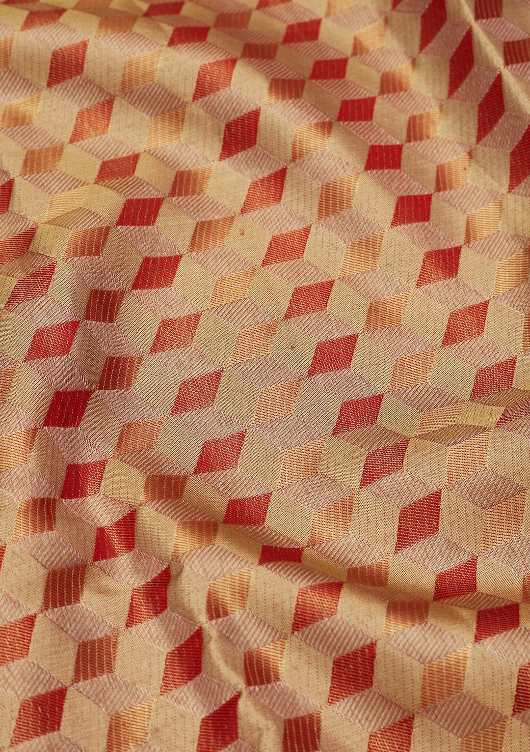 Multi Zariwork Tissue Silk Saree-Koskii