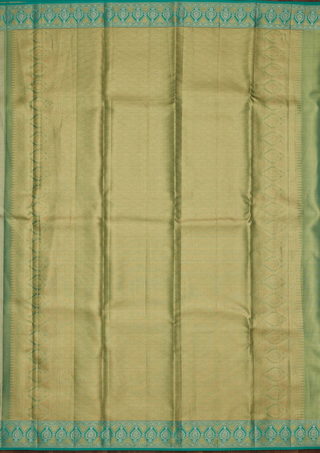 Pista Green Zariwork Tissue Silk Saree-Koskii