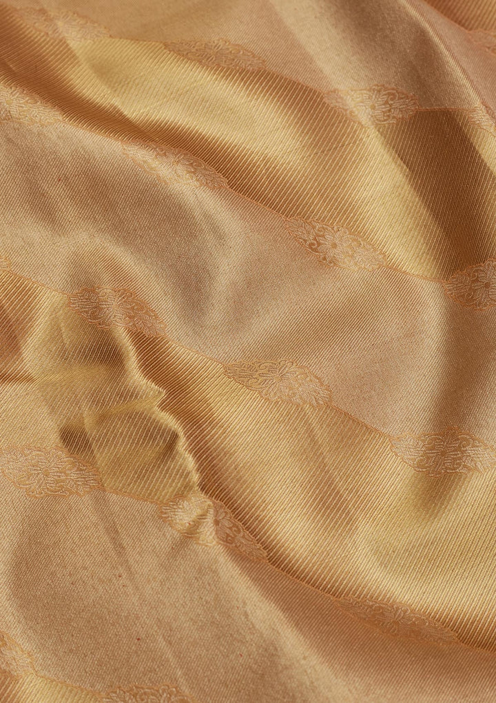 Multi Zariwork Tissue Silk Saree-Koskii