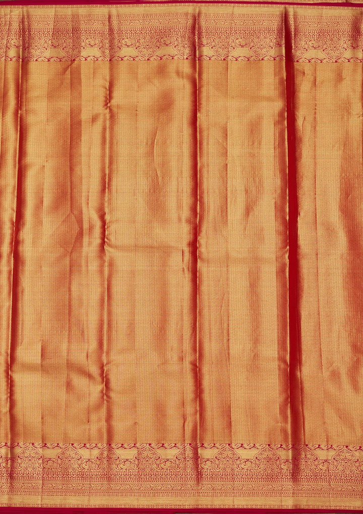 Multi Zariwork Tissue Silk Saree-Koskii