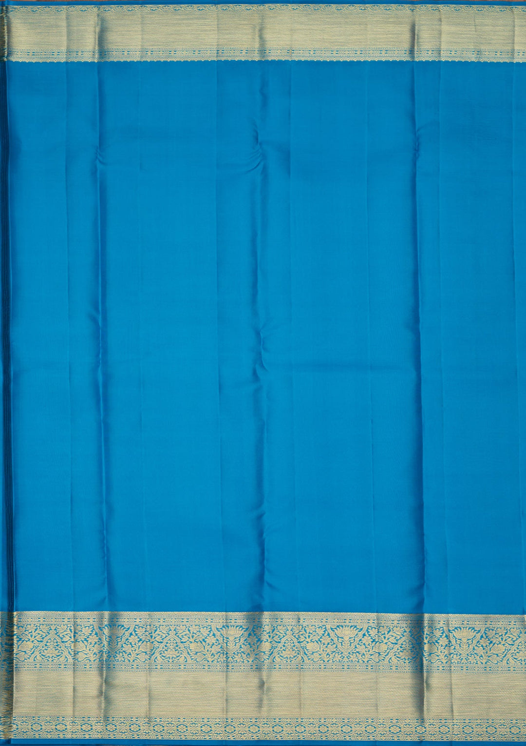 Royal Blue Zariwork Pure Silk Saree-Koskii