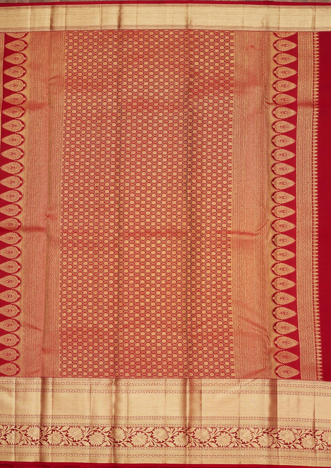 Grey Zariwork Pure Silk Saree-Koskii
