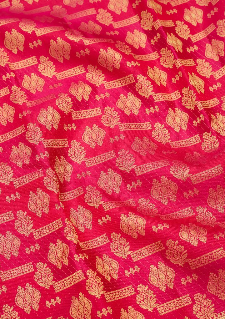 Multi Zariwork Pure Silk Saree-Koskii