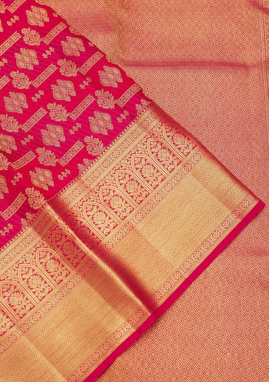 Multi Zariwork Pure Silk Saree-Koskii