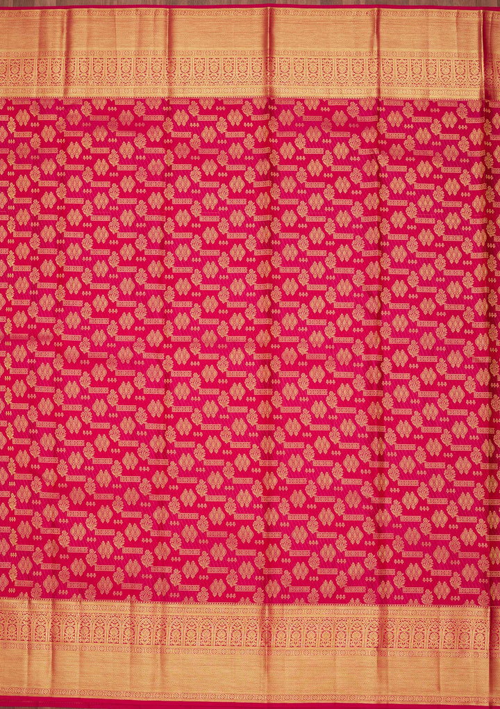 Multi Zariwork Pure Silk Saree-Koskii