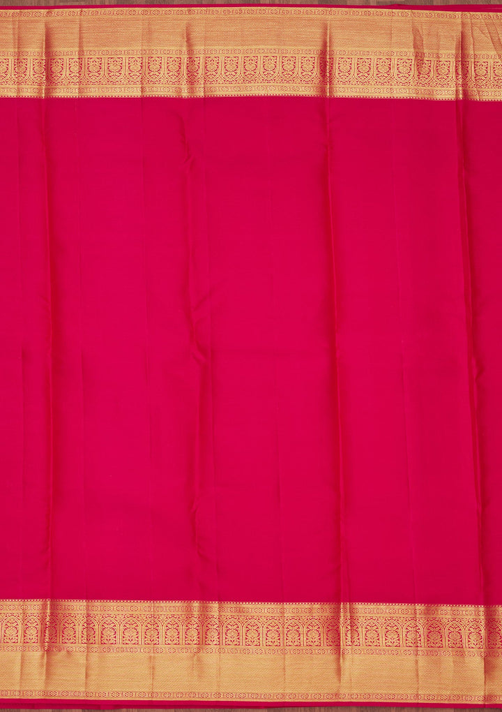 Multi Zariwork Pure Silk Saree-Koskii