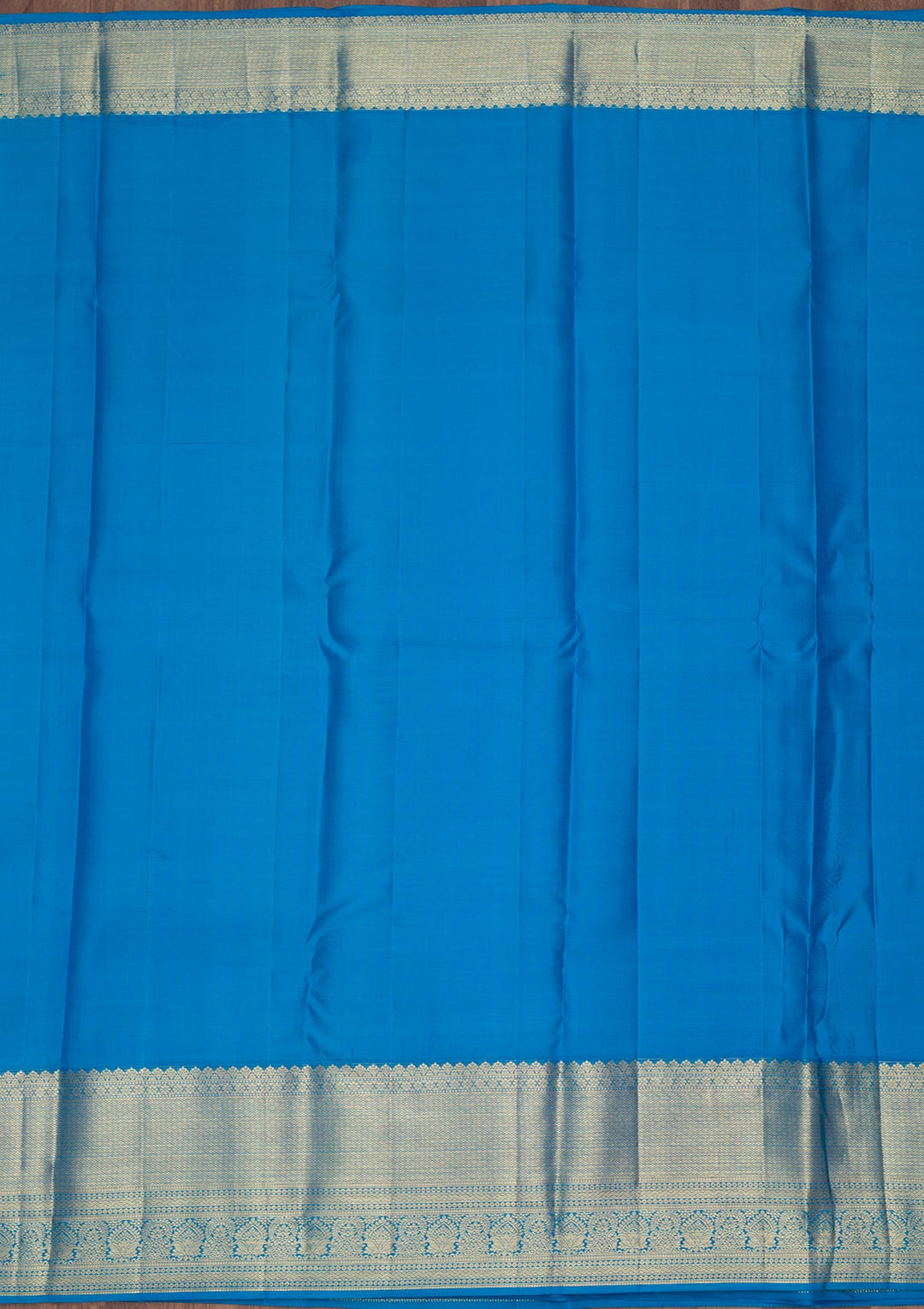 Royal Blue Zariwork Pure Silk Saree-Koskii