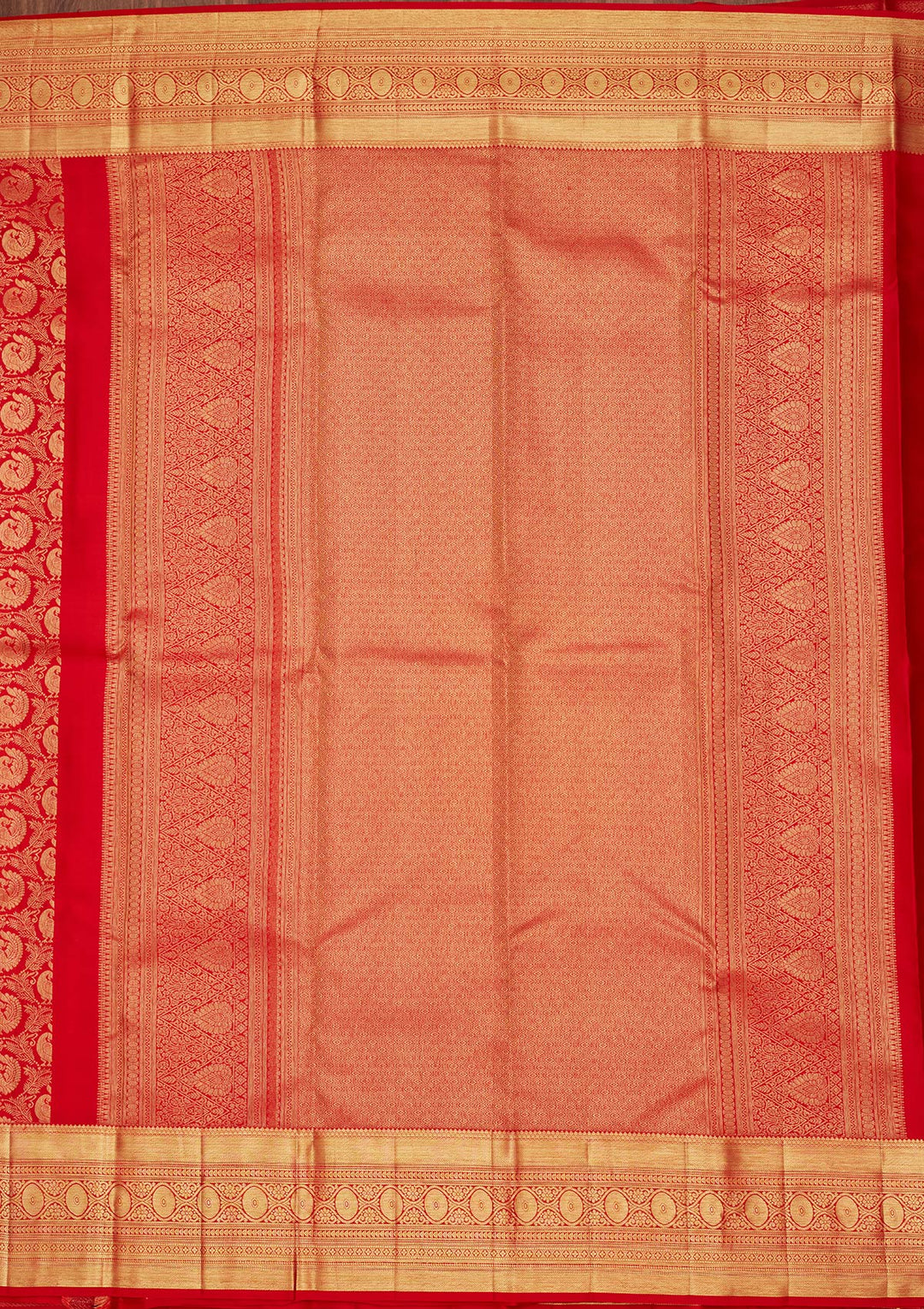 Maroon Zariwork Pure Silk Saree-Koskii