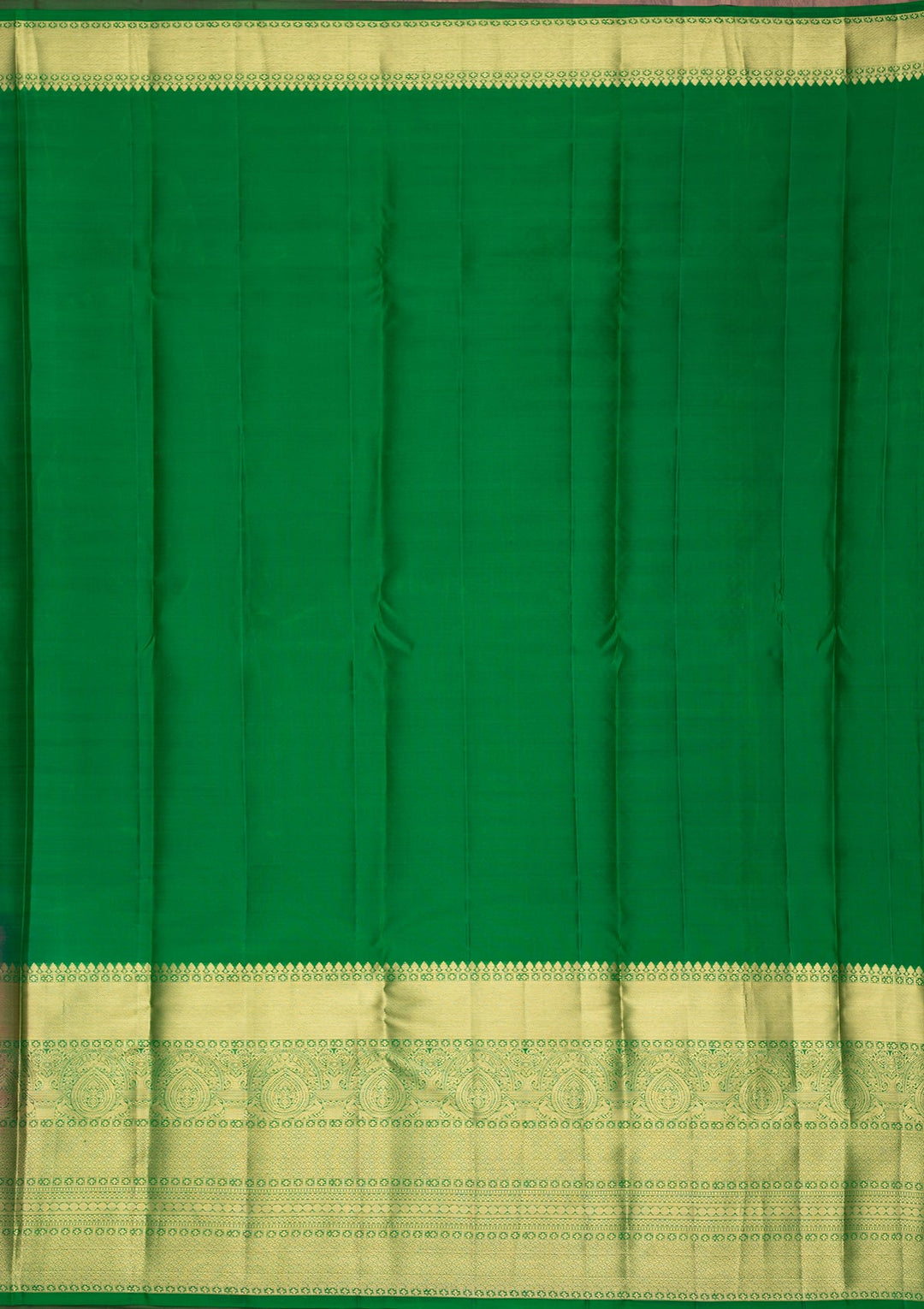 Magenta Pink Zariwork Pure Silk Saree-Koskii