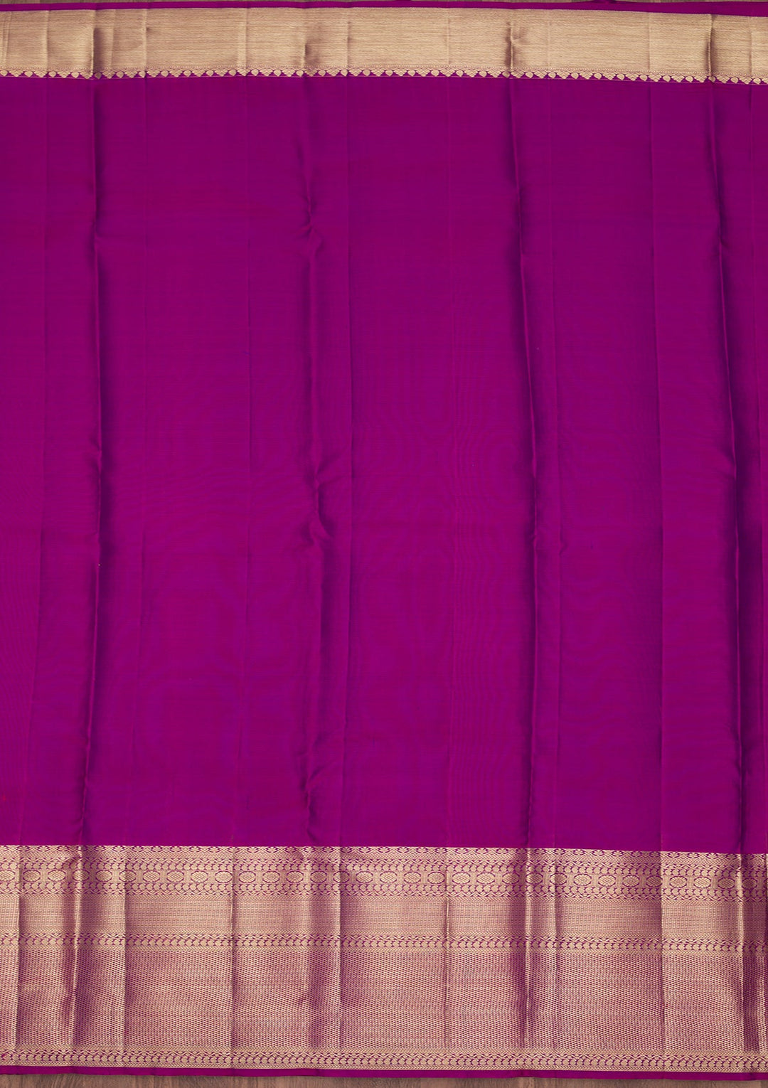Rama Green Zariwork Pure Silk Saree-Koskii