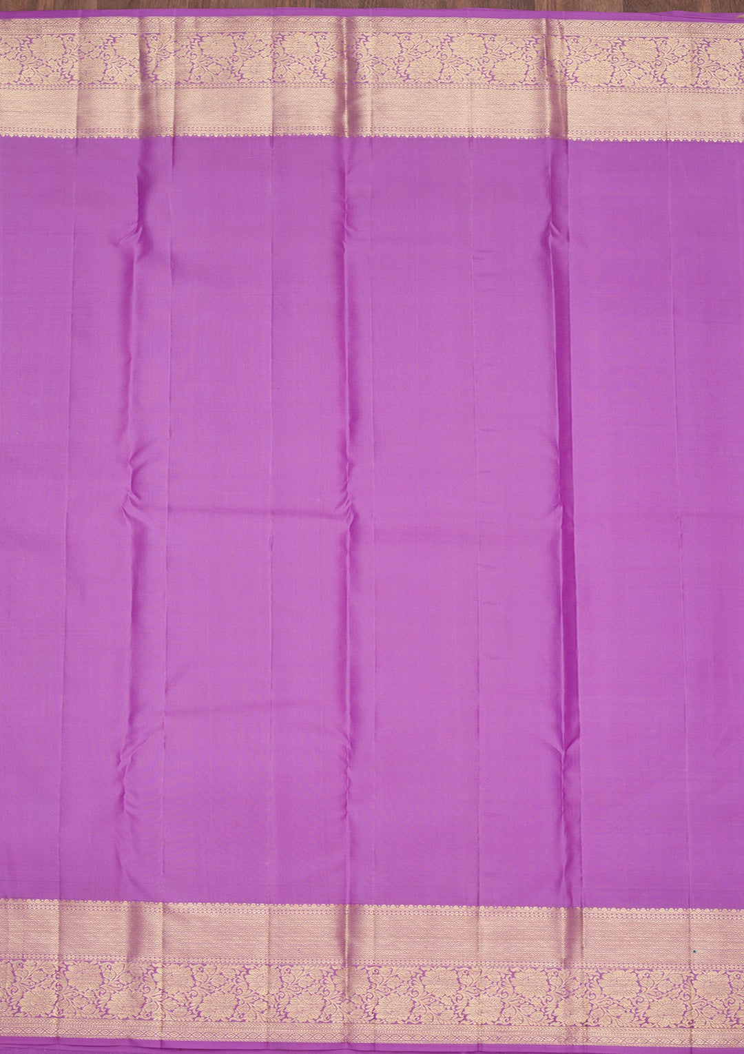 Purple Zariwork Pure Silk Saree-Koskii