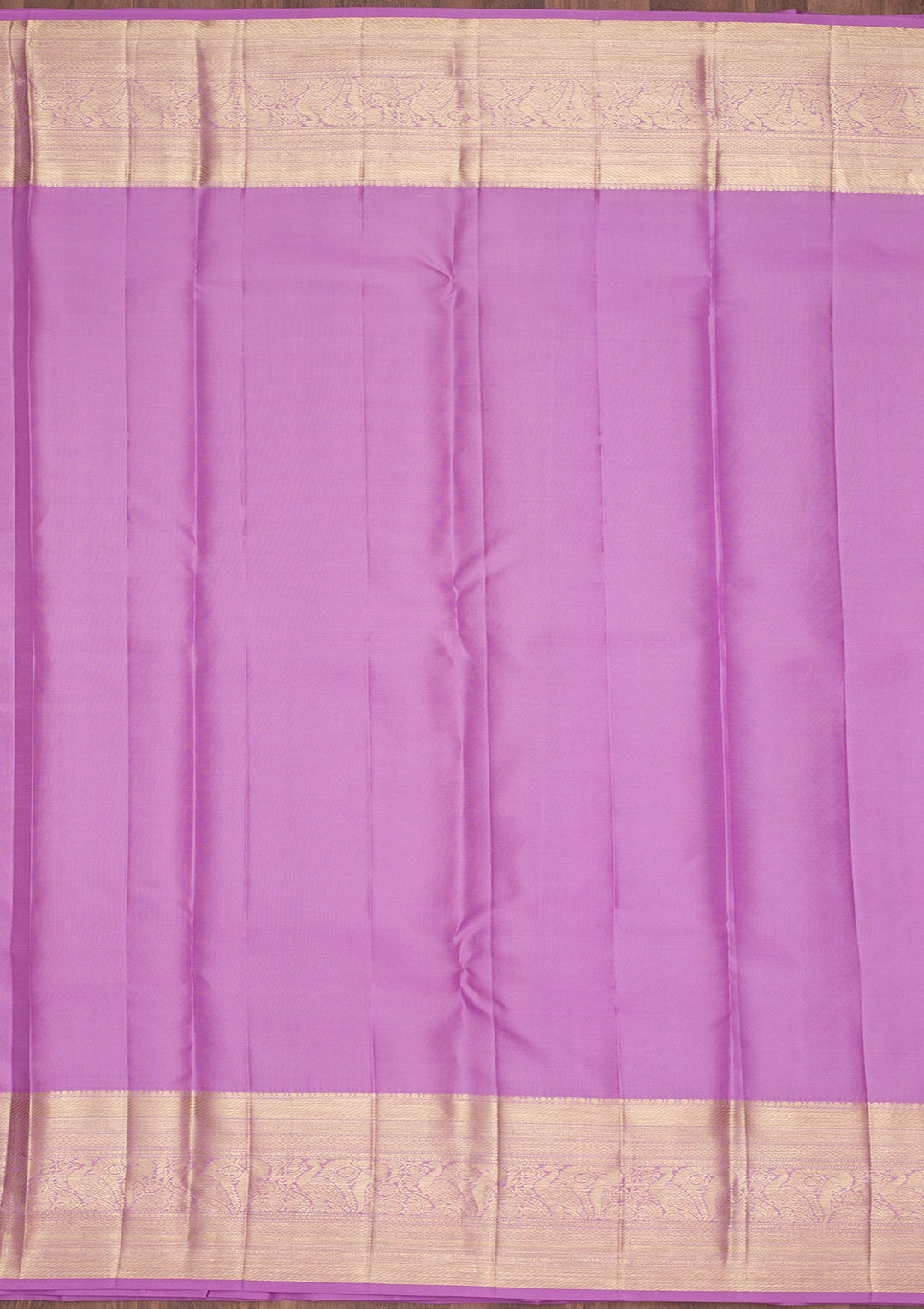 Lavender Zariwork Pure Silk Saree-Koskii