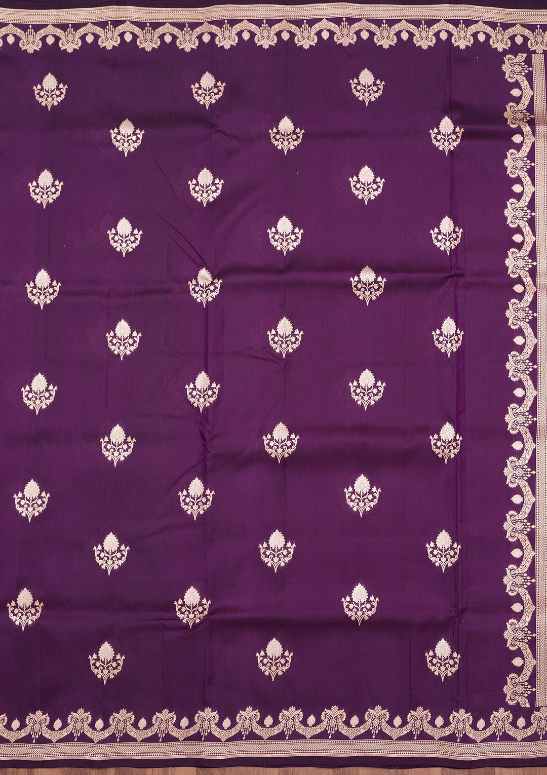 Purple Zariwork (Gold) Pure Silk Silk_Saree