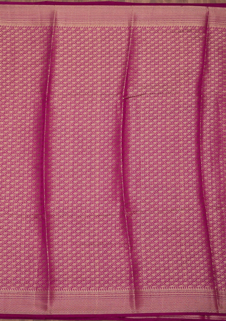 Light Lavender Zariwork Pure Silk Saree