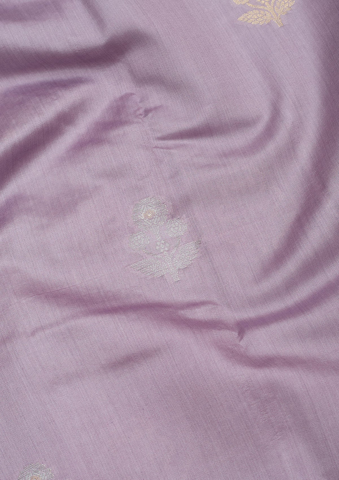 Violet Zariwork Pure Crepe Silk Saree