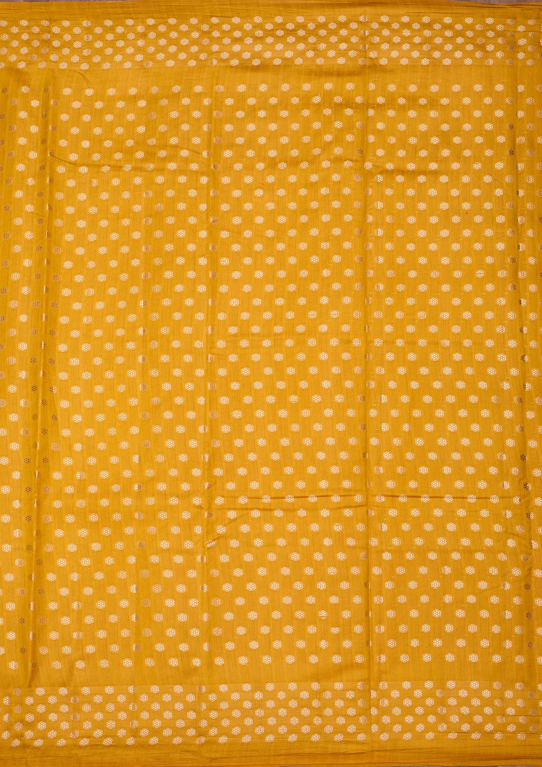 Mustard Zariwork Pure Silk Saree