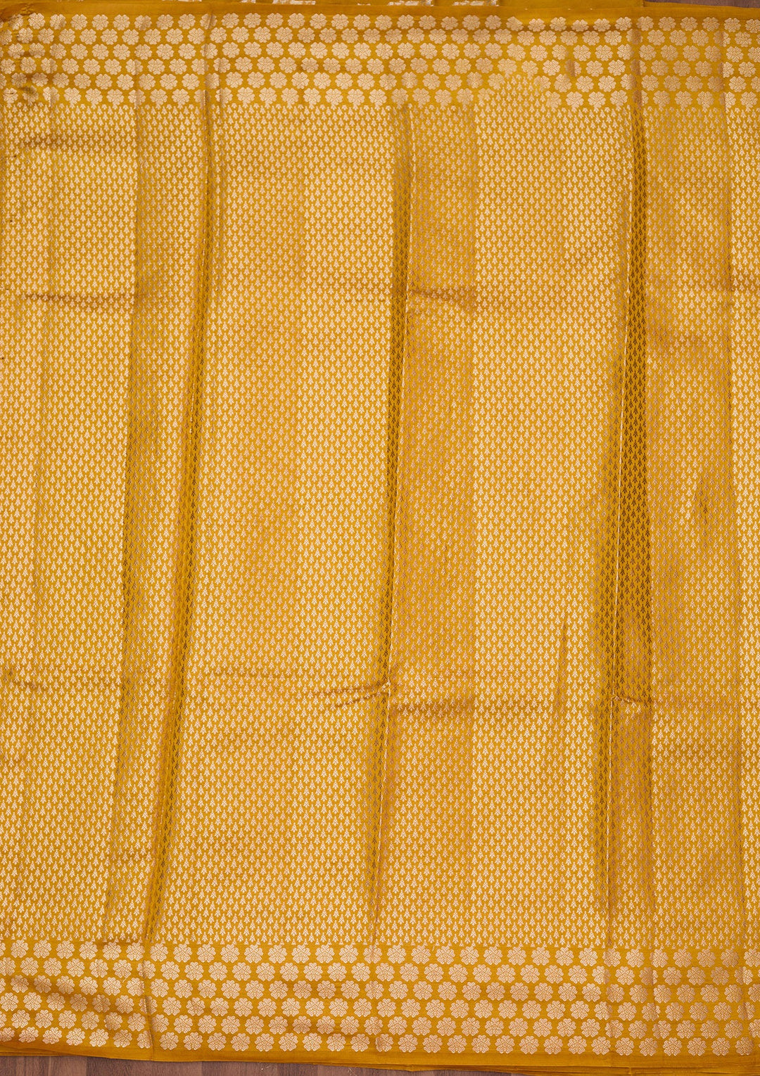 Mustard Zariwork (Gold) Pure Silk Silk_Saree