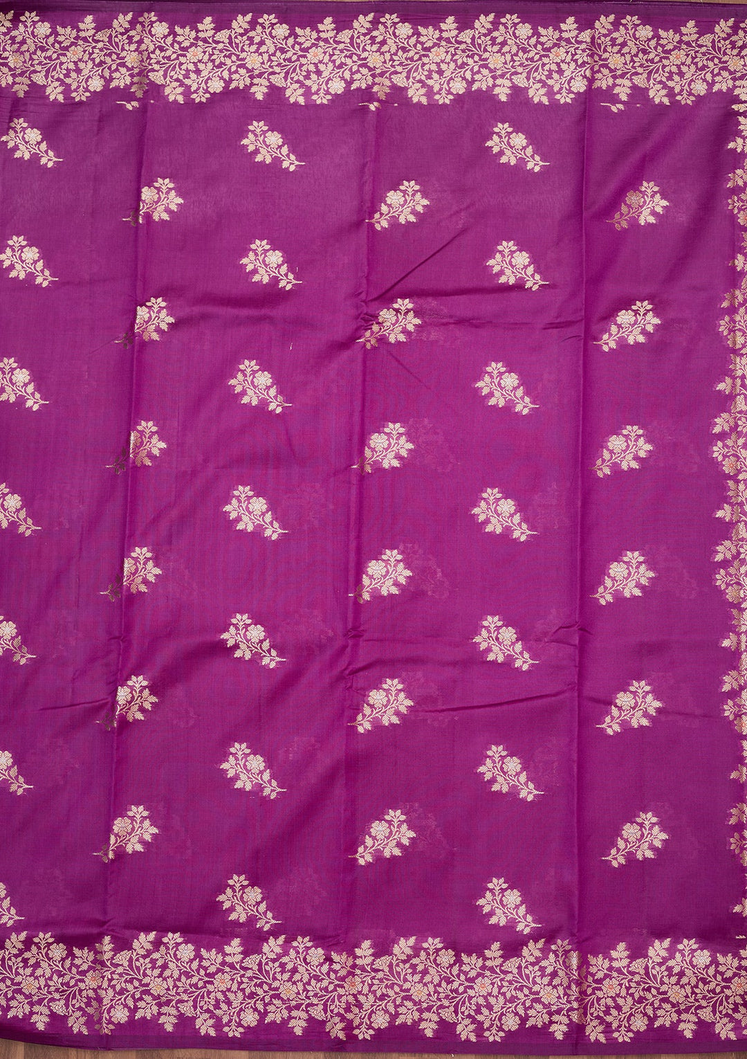 Purple Zariwork (Gold) Pure Silk Silk_Saree