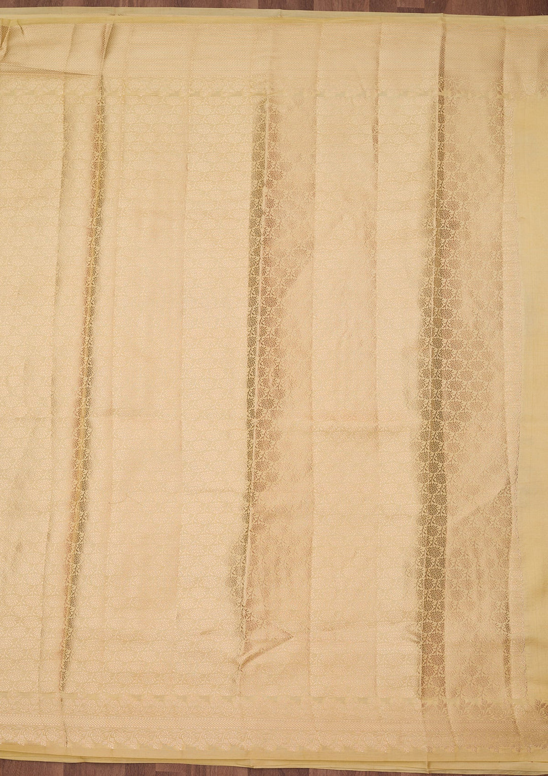 Lemon Yellow Zariwork (Gold) Pure Silk Silk_Saree