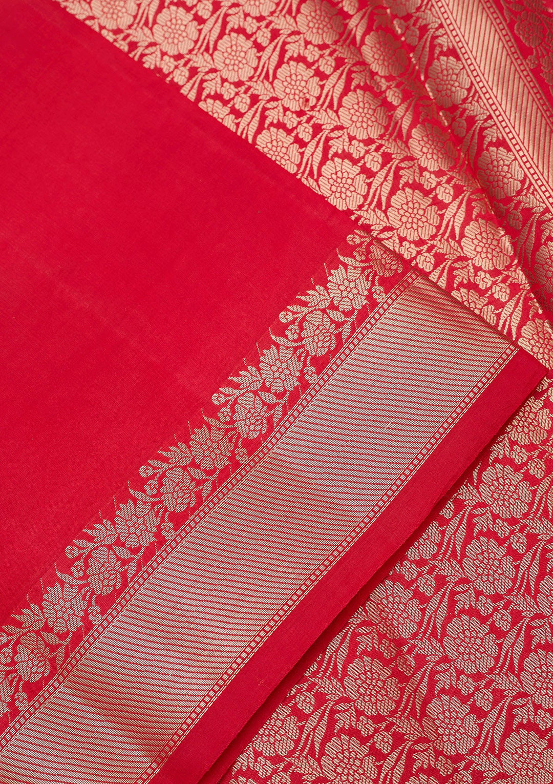 Red Zariwork Silk Silk_Saree
