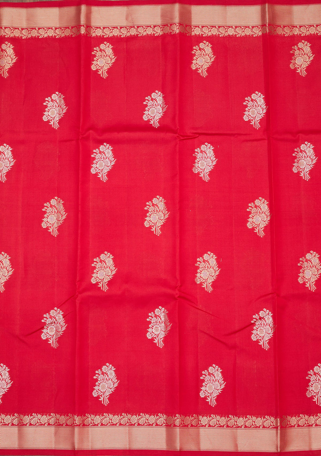 Red Zariwork Silk Silk_Saree