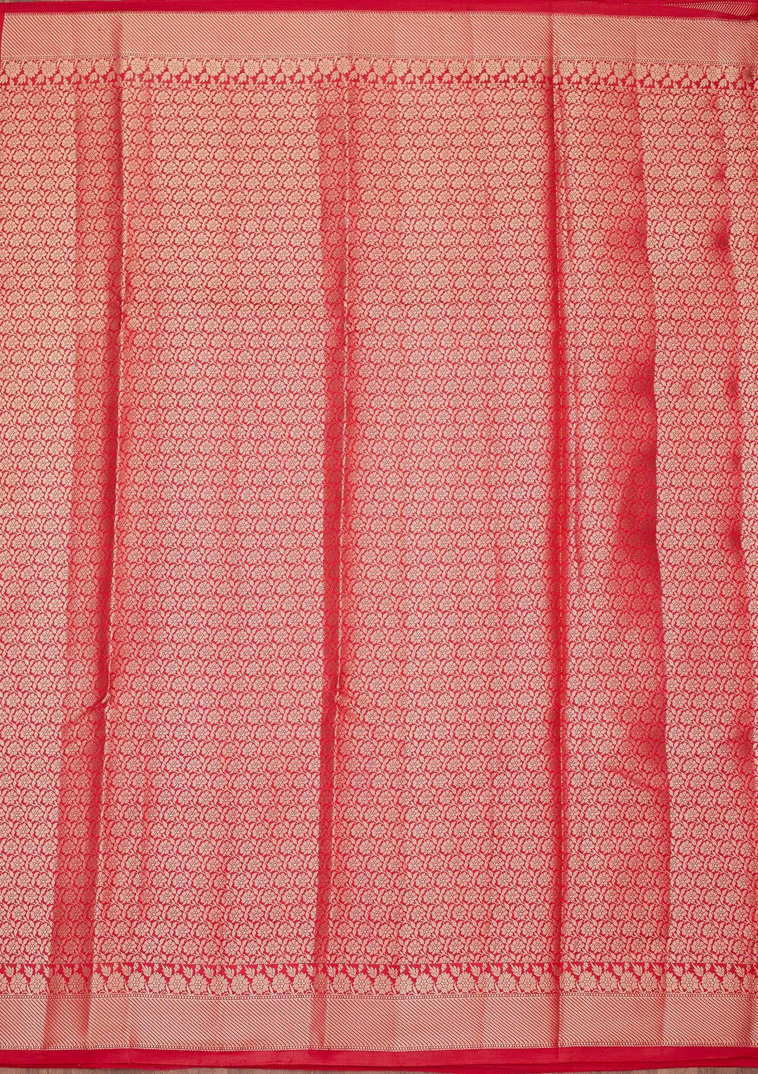 Red Zariwork Silk Silk_Saree